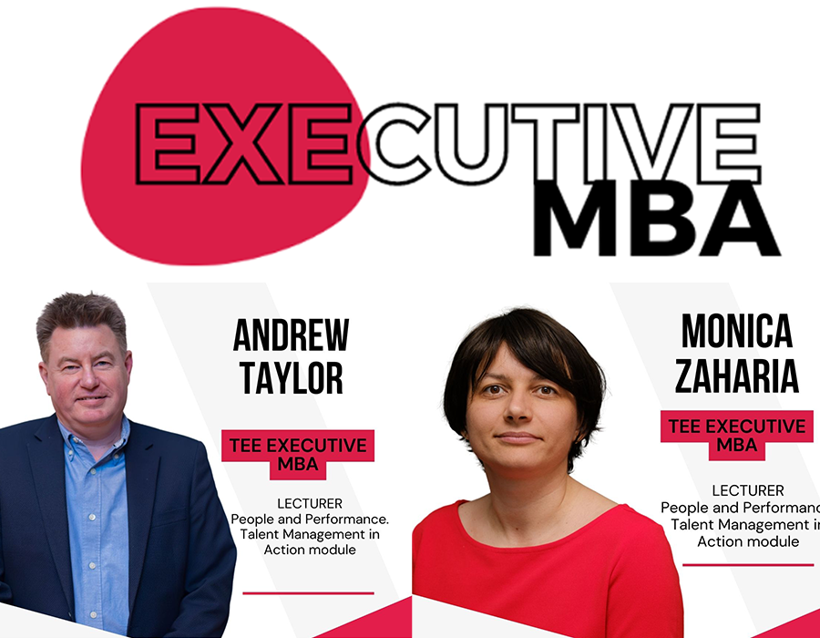 Meet the TEE EMBA lecturers – Prof. Monica Zaharie and Dr. Andrew Taylor